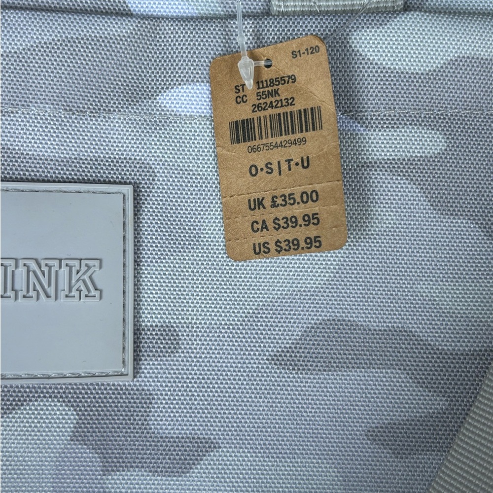 Pink Backpack bag Camouflage Lightweight
